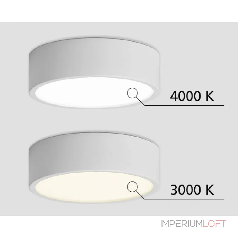 Светильник потолочный M04-525-146 white 3000K от ImperiumLoft
