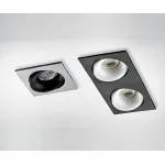 Светильник встраиваемый поворотный DE-201 white от ImperiumLoft