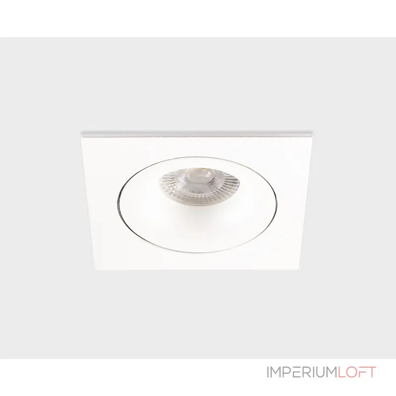 Светильник встраиваемый поворотный DE-201 white от ImperiumLoft