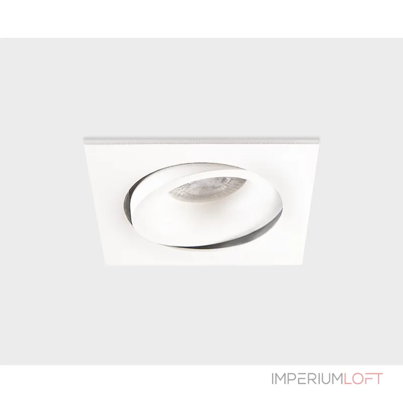 Светильник встраиваемый поворотный DE-201 white от ImperiumLoft