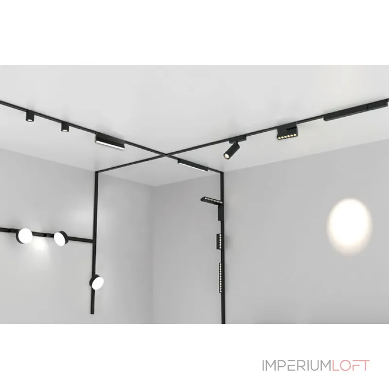 Светильник трековый IT09-9018 black 3000K от ImperiumLoft