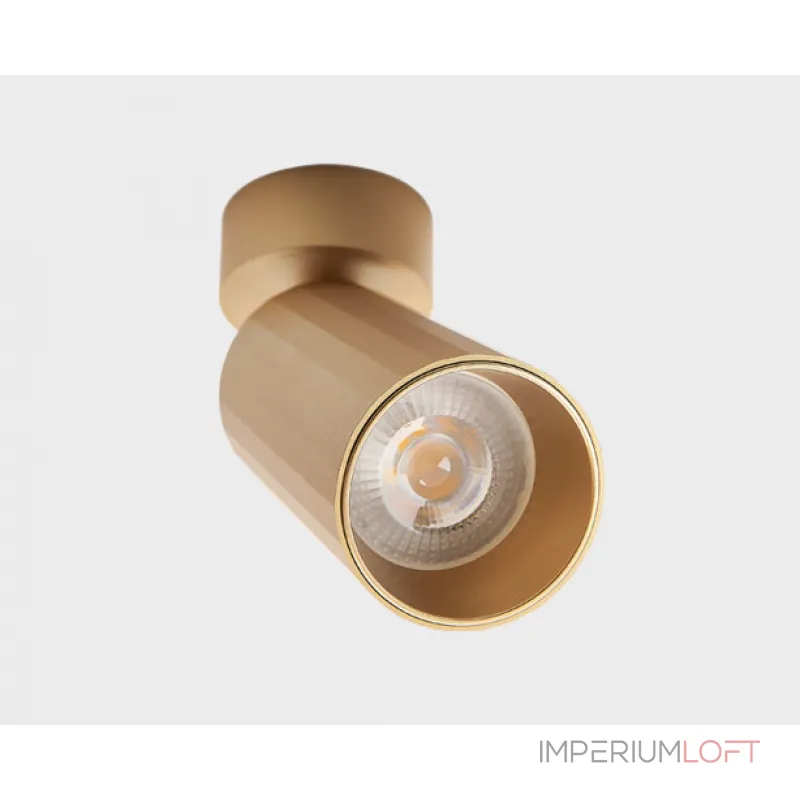 Светильник потолочный поворотный IT08-8011 gold от ImperiumLoft