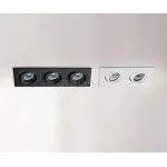 Светильник встраиваемый поворотный SAG103-4 black/black от ImperiumLoft