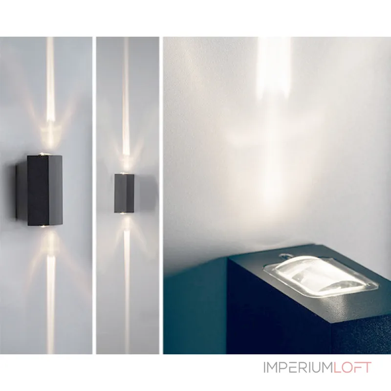 Светильник настенный влагозащищенный IT01-A150/2 black от ImperiumLoft