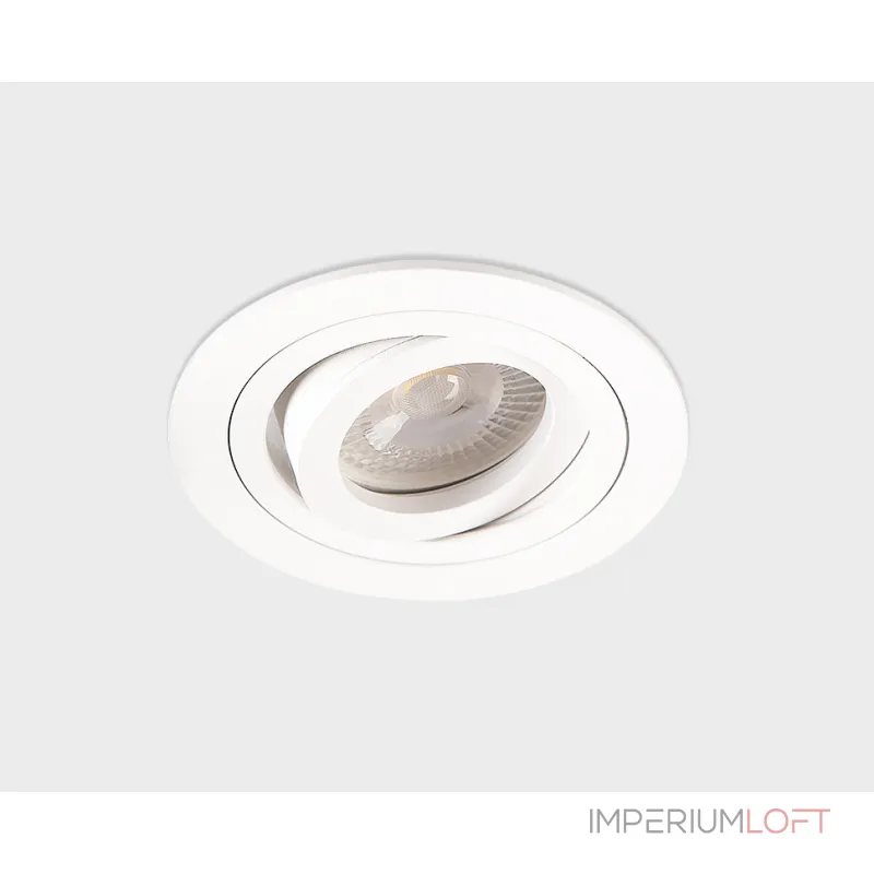 Светильник встраиваемый поворотный M02-026019 white от ImperiumLoft