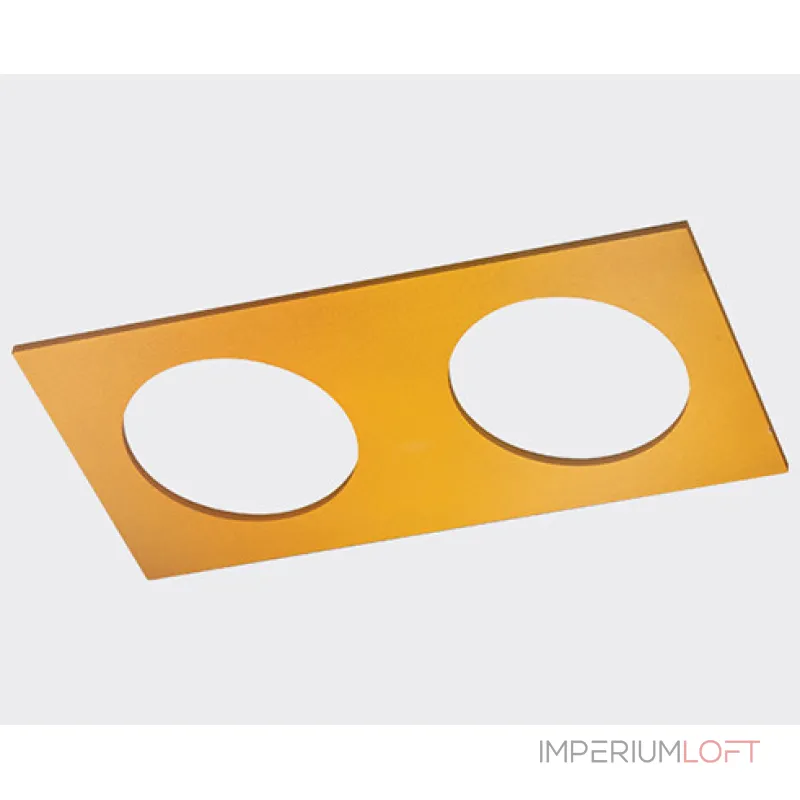 Рамка для встраиваемого светильника SP 02 gold от ImperiumLoft