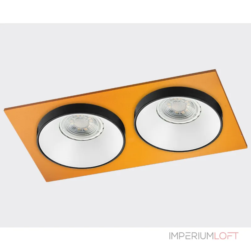 Рамка для встраиваемого светильника SP 02 gold от ImperiumLoft