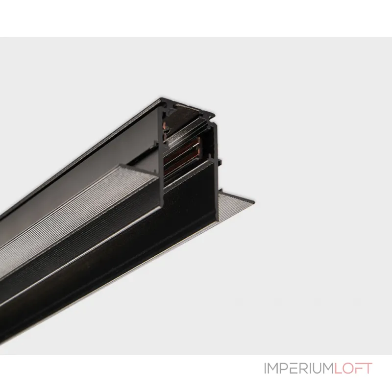 Встраиваемый магнитный шинопровод IT012-5030 black от ImperiumLoft