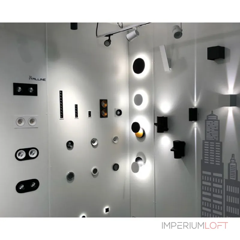 Светильник настенный влагозащищенный IT01-A150/2 black от ImperiumLoft