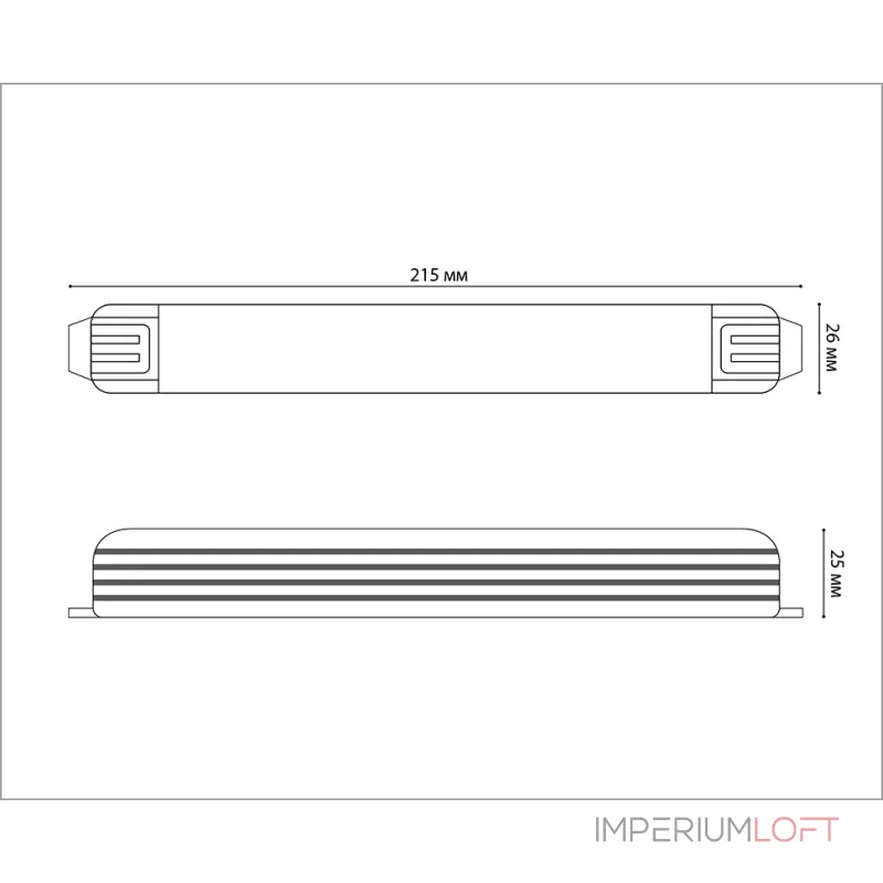Блок питания для светодиодной ленты M04-516 ITB-24V-100W от ImperiumLoft Блок питания для светодиодной ленты M04-516 ITB-24V-100W от ImperiumLoft