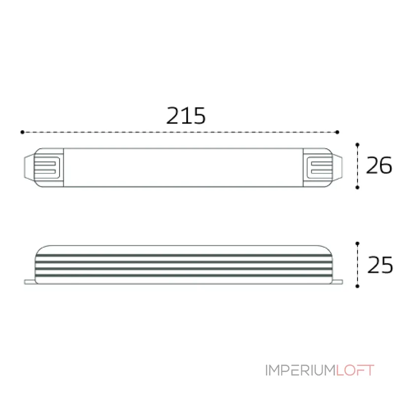 Блок питания для светодиодной ленты M04-516 ITB-24V-100W от ImperiumLoft Блок питания для светодиодной ленты M04-516 ITB-24V-100W от ImperiumLoft