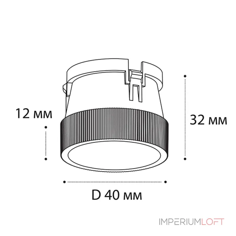 Декоративная вставка для светильника Ring Danny crystal от ImperiumLoft Декоративная вставка для светильника Ring Danny crystal от ImperiumLoft