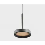 Подвесной светильник IT02-025 dark silver 3000K + IT02-024 black