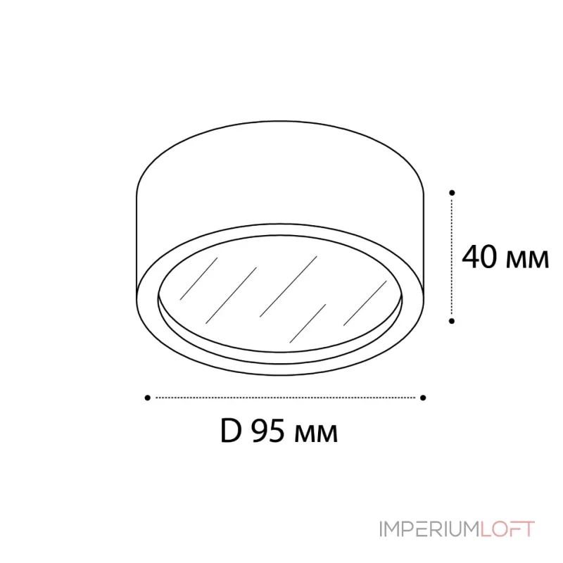 Светильник потолочный M04-525-95 black 3000K от ImperiumLoft Светильник потолочный M04-525-95 black 3000K от ImperiumLoft
