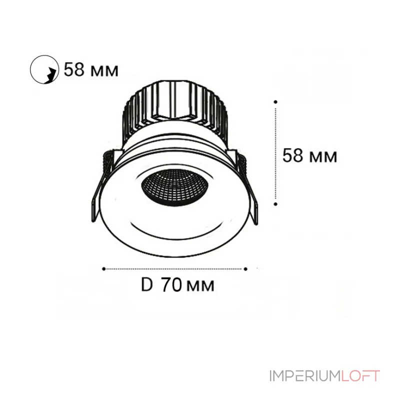 Встраиваемый влагозащищенный светильник Italline SP SOLO IT06-6023 black 4000K от ImperiumLoft Встраиваемый влагозащищенный светильник Italline SP SOLO IT06-6023 black 4000K от ImperiumLoft