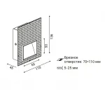Подсветка встраиваемая DL 3035 white от ImperiumLoft