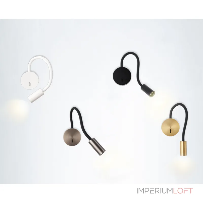 Светильник настенный DE-316 black от ImperiumLoft