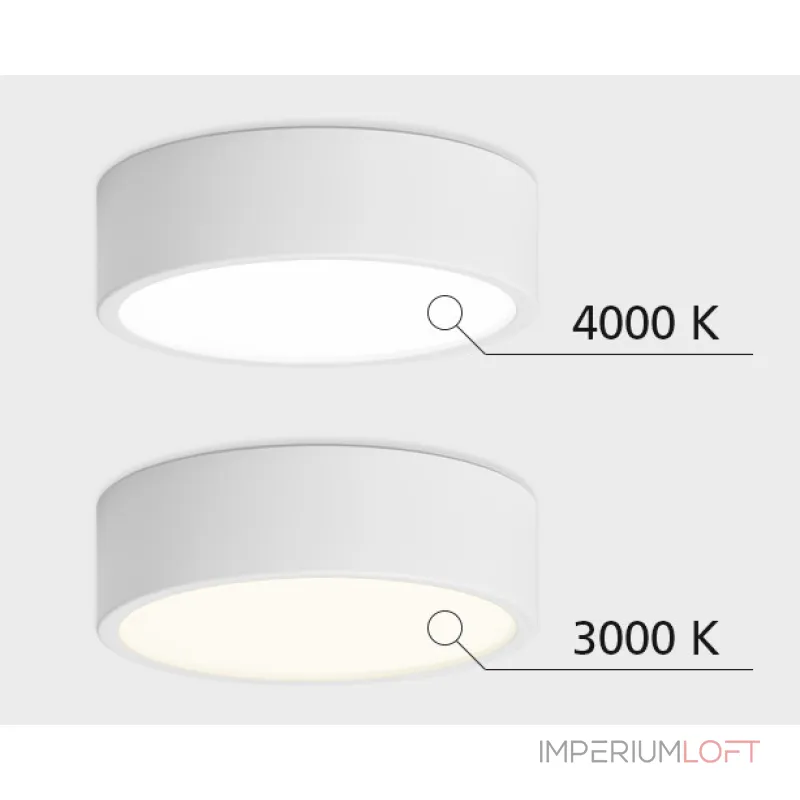 Светильник потолочный M04-525-95 white 4000K от ImperiumLoft