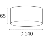 Светильник потолочный Italline IT014-0206 gold от ImperiumLoft