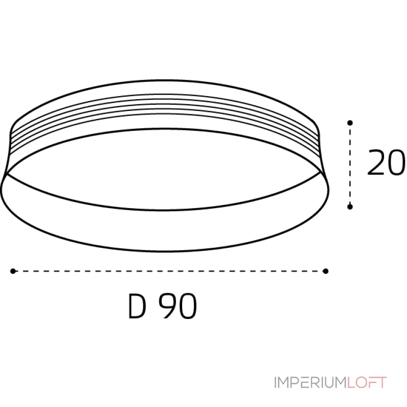 Кольцо для светильника IT02-013 ring gold от ImperiumLoft Кольцо для светильника IT02-013 ring gold от ImperiumLoft