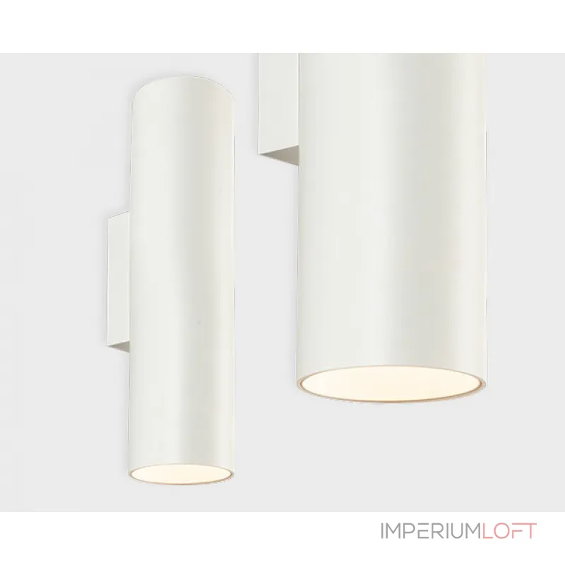 Светильник настенный DANNY W2 white от ImperiumLoft