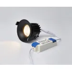 Светильник встраиваемый влагозащищенный IT06-6016 black 3000K от ImperiumLoft