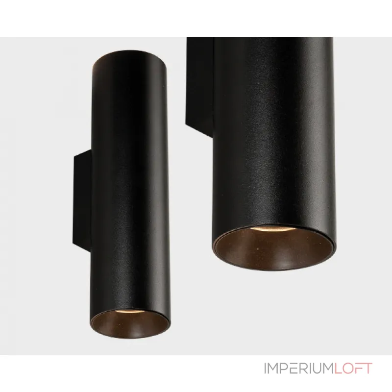 Светильник настенный DANNY W2 black от ImperiumLoft