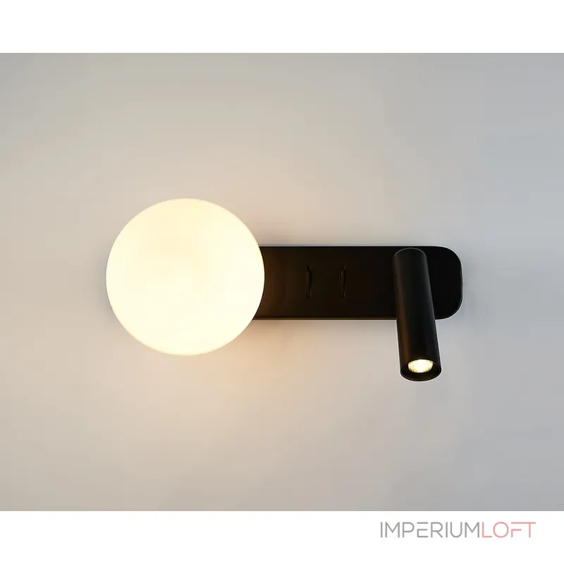 Светильник настенный IT08-8024 black 3000K от ImperiumLoft