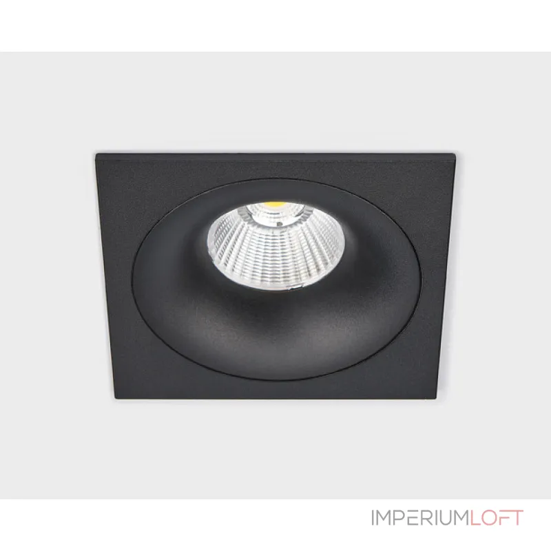 Светильник встраиваемый влагозащищенный IT06-6016 black 4000K от ImperiumLoft