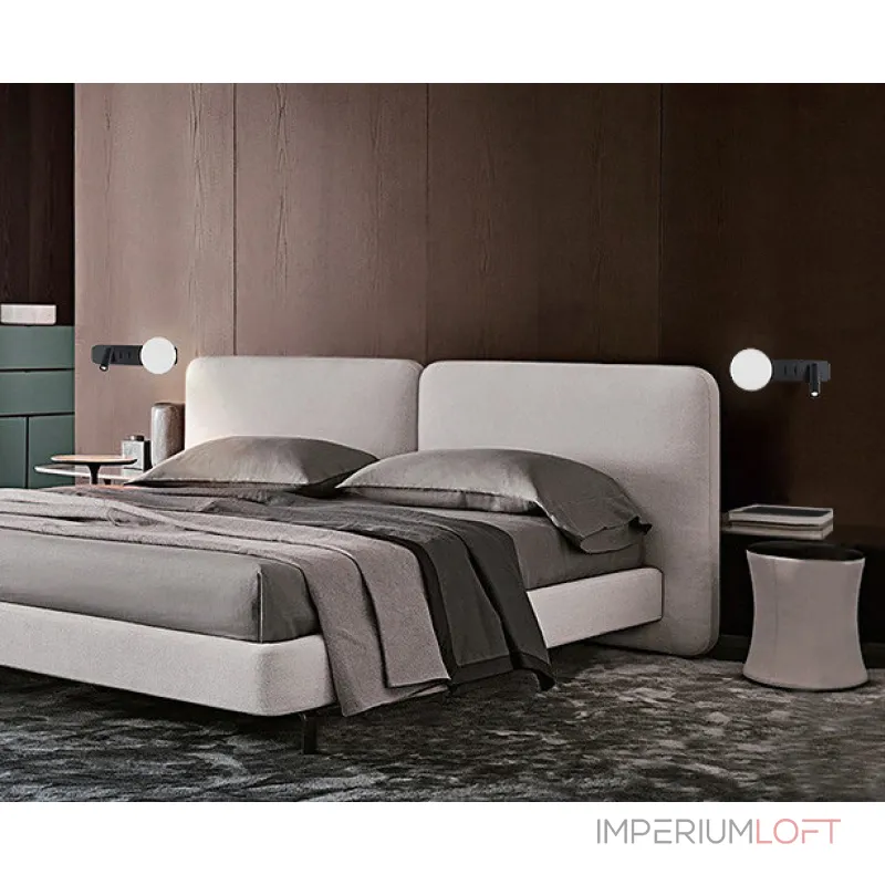 Светильник настенный IT08-8024 black 3000K от ImperiumLoft