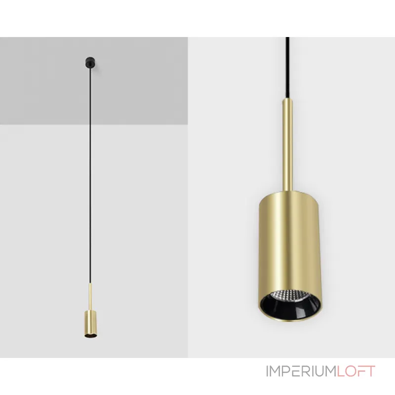 Подвесной светильник DL 3038 black/gold