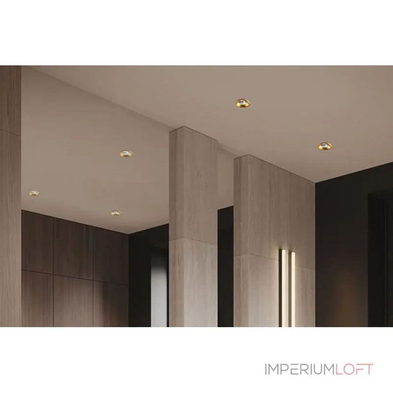 Светильник встраиваемый влагозащищенный IT08-8035 gold 3000K от ImperiumLoft Светильник встраиваемый влагозащищенный IT08-8035 gold 3000K от ImperiumLoft