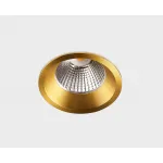 Светильник встраиваемый влагозащищенный IT08-8035 gold 3000K от ImperiumLoft