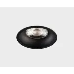 Встраиваемый светильник влагозащищенный ITALLINE IT08-8042 black 3000K от ImperiumLoft