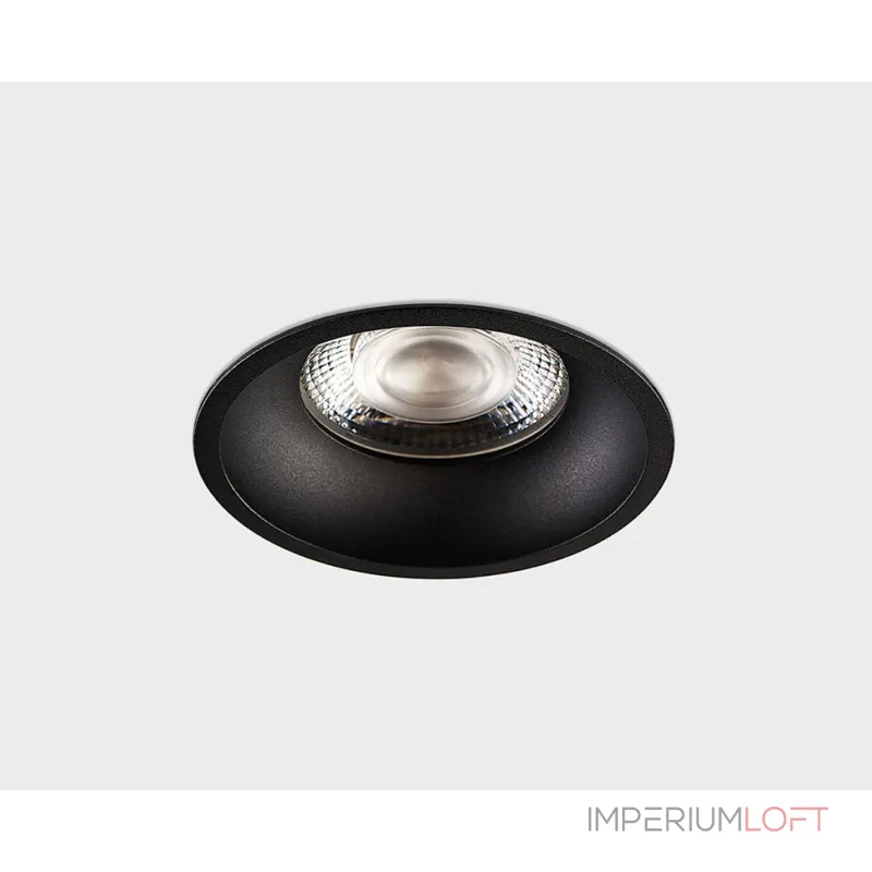 Встраиваемый светильник влагозащищенный ITALLINE IT08-8042 black 3000K от ImperiumLoft