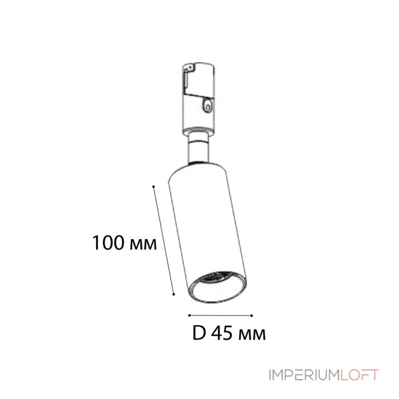 Светильник трековый IT010-4018 gold 3000K от ImperiumLoft Светильник трековый IT010-4018 gold 3000K от ImperiumLoft
