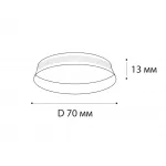 Кольцо для светильника IT02-012 ring white от ImperiumLoft