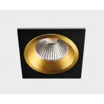 Светильник встраиваемый влагозащищенный IT08-8035 gold 3000K от ImperiumLoft