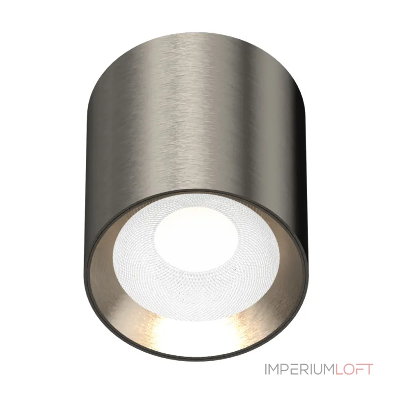 Светильник потолочный влагозащищенный Italline IT014-0207 nickel от ImperiumLoft Светильник потолочный влагозащищенный Italline IT014-0207 nickel от ImperiumLoft