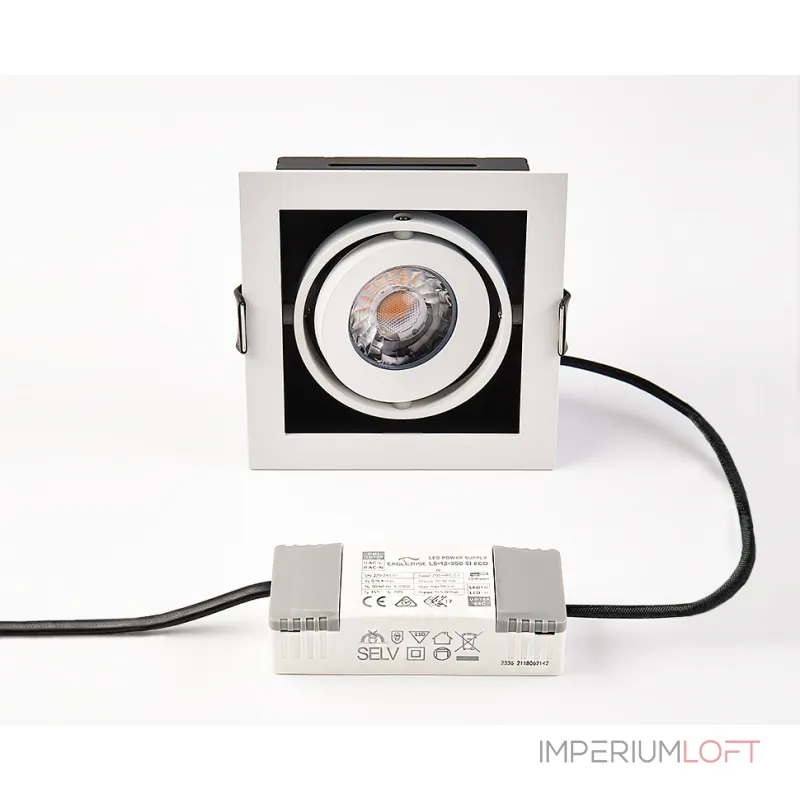 Светильник встраиваемый поворотный DL 3032 white 4000K от ImperiumLoft Светильник встраиваемый поворотный DL 3032 white 4000K от ImperiumLoft