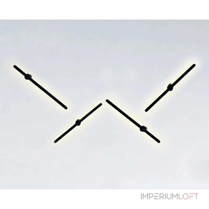 Светильник настенный IT08-8020 black от ImperiumLoft