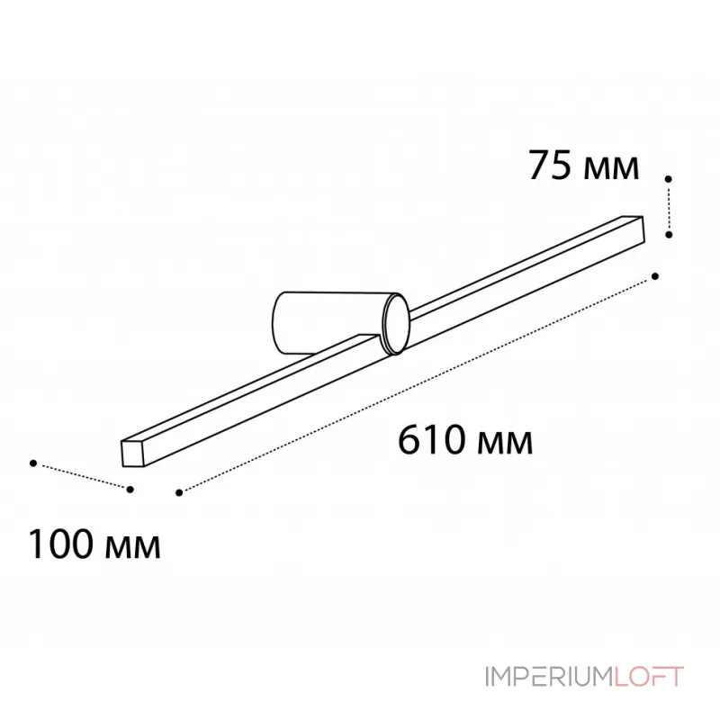 Светильник настенный влагозащищенный IT01-1070 white от ImperiumLoft