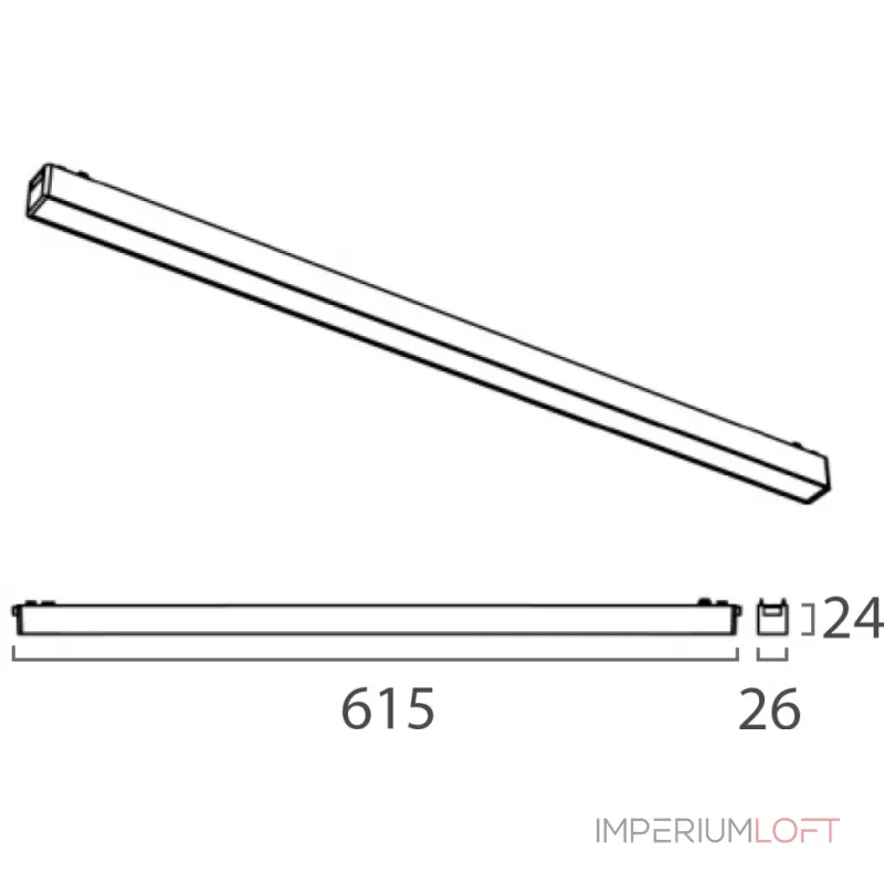 Светильник трековый IT09-9013 black 3000K от ImperiumLoft
