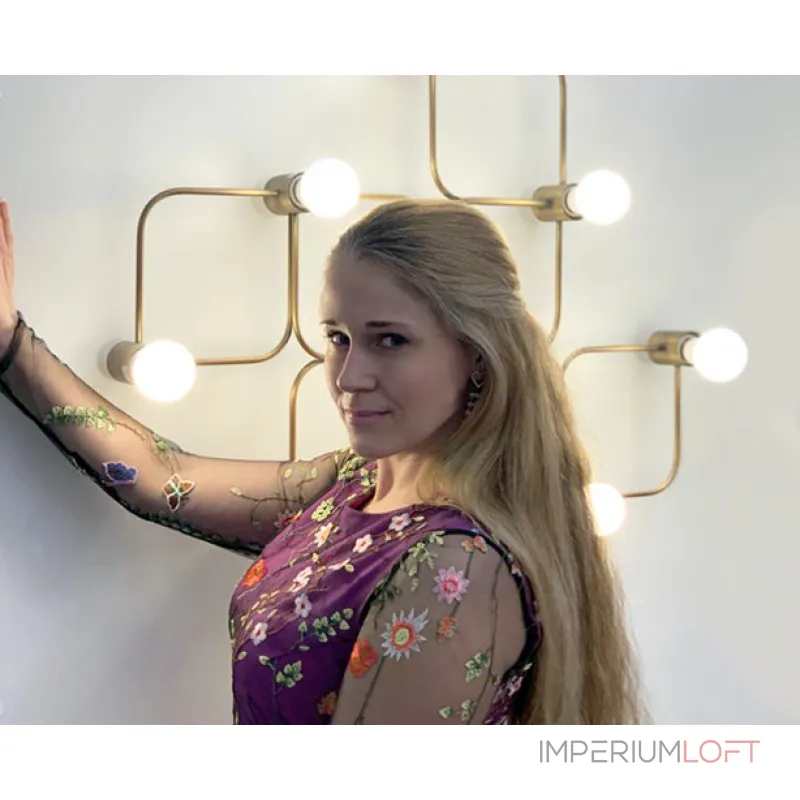 Светильник потолочный Vega PL 6088/5 bronze от ImperiumLoft Светильник потолочный Vega PL 6088/5 bronze от ImperiumLoft