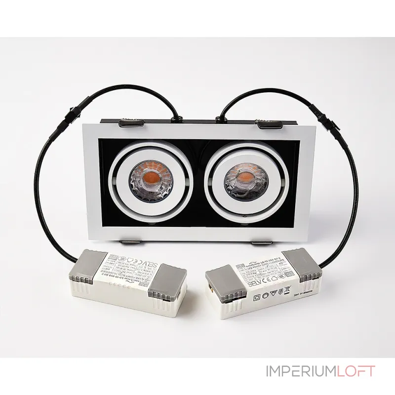 Светильник встраиваемый поворотный DL 3033 white 4000K от ImperiumLoft