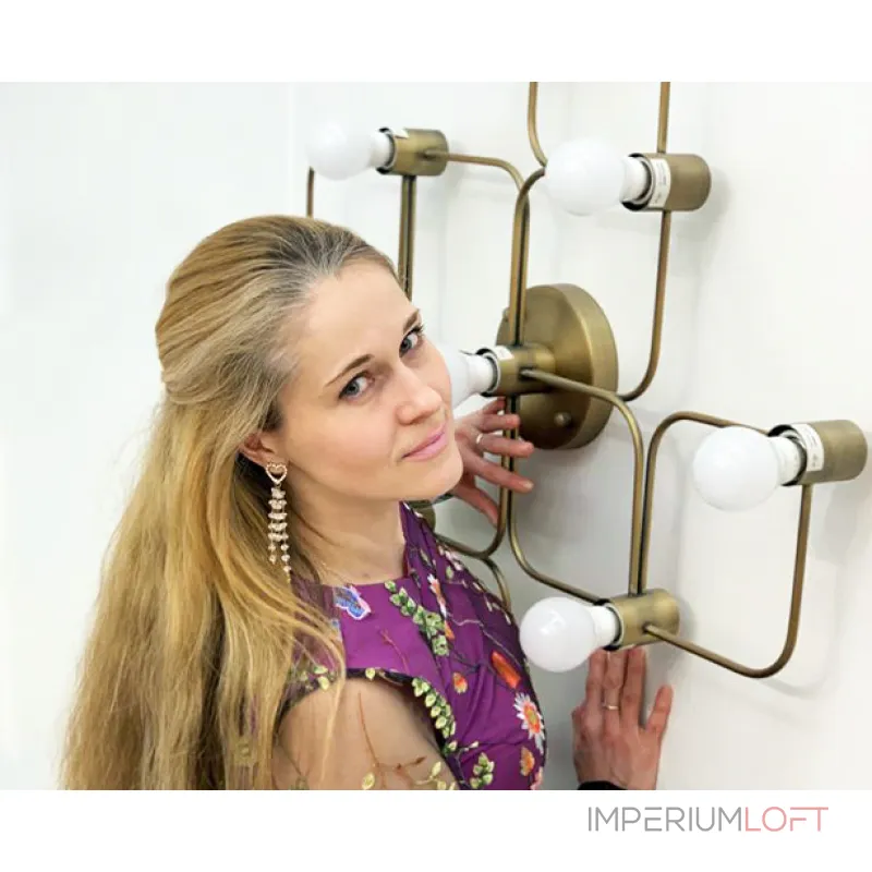 Светильник потолочный Vega PL 6088/5 bronze от ImperiumLoft Светильник потолочный Vega PL 6088/5 bronze от ImperiumLoft