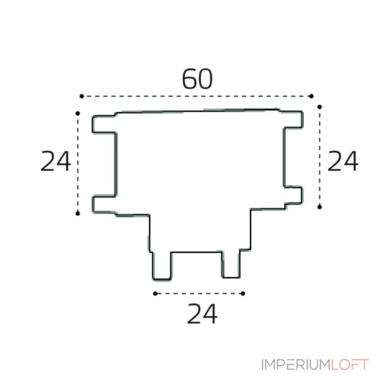 Т-образный соединитель IT09-9030 black от ImperiumLoft Т-образный соединитель IT09-9030 black от ImperiumLoft