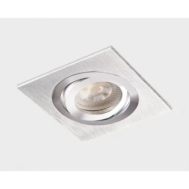 Светильник встраиваемый поворотный SAG103-4 silver/silver Светильник встраиваемый поворотный SAG103-4 silver/silver
