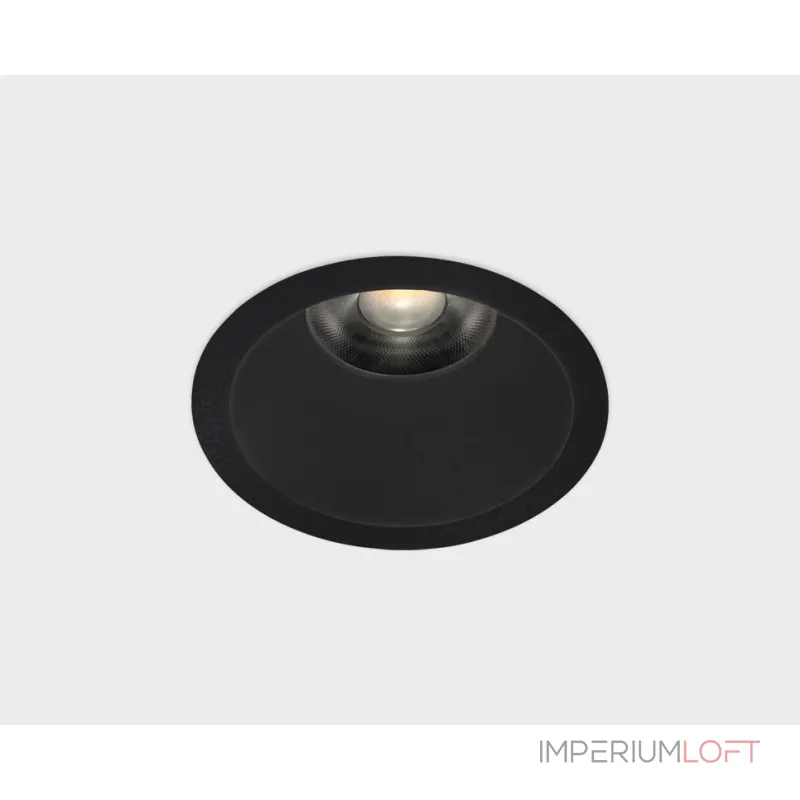 Светильник встраиваемый Italline IT06-6025 black 4000K от ImperiumLoft