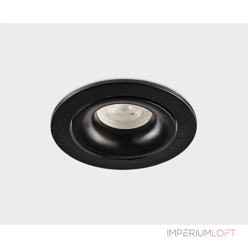 Светильник встраиваемый поворотный DE-200 black от ImperiumLoft